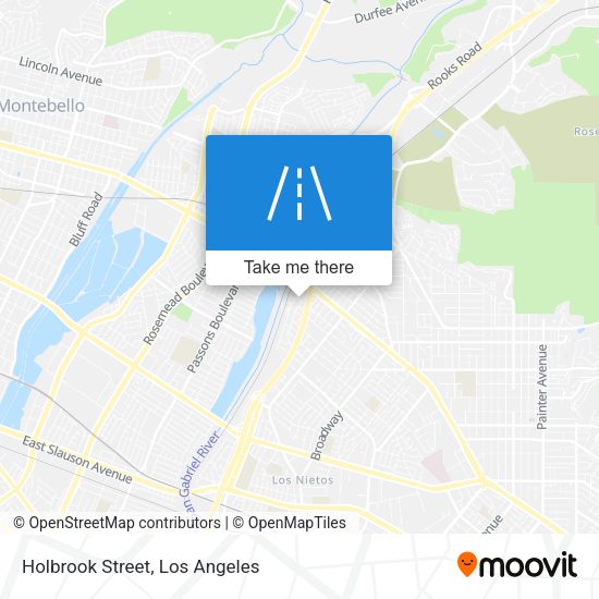 Mapa de Holbrook Street