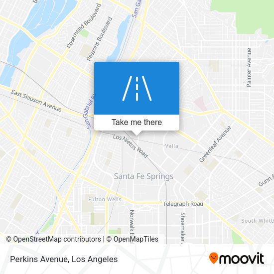 Mapa de Perkins Avenue