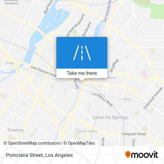 Mapa de Poinciana Street