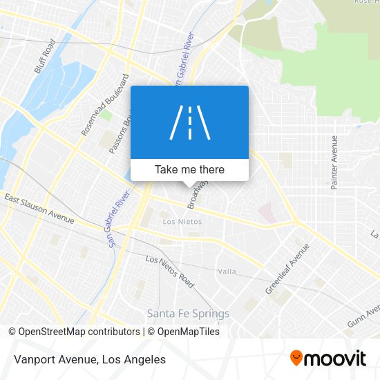Mapa de Vanport Avenue