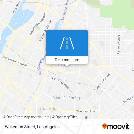 Mapa de Wakeman Street