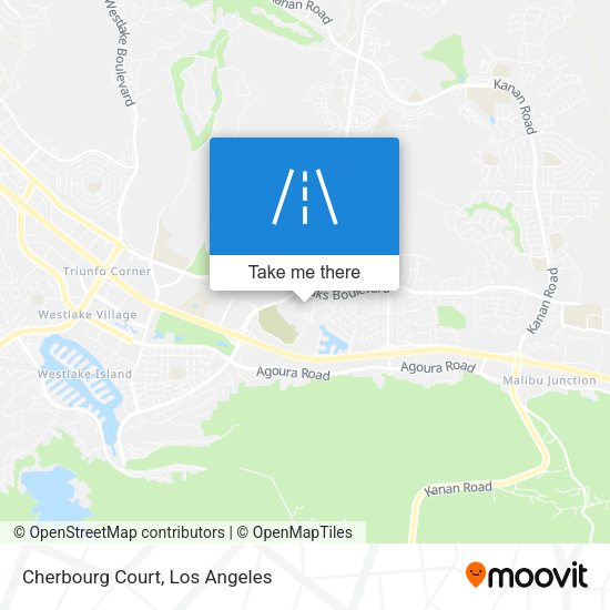 Cherbourg Court map
