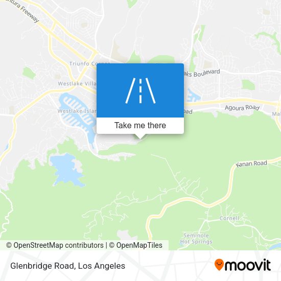 Glenbridge Road map