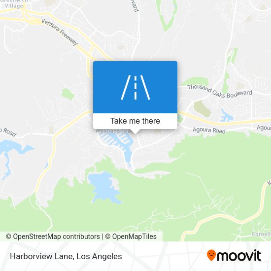 Harborview Lane map