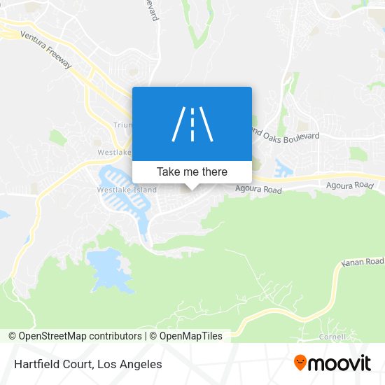Hartfield Court map