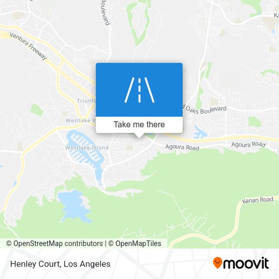 Henley Court map