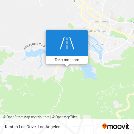 Kirsten Lee Drive map