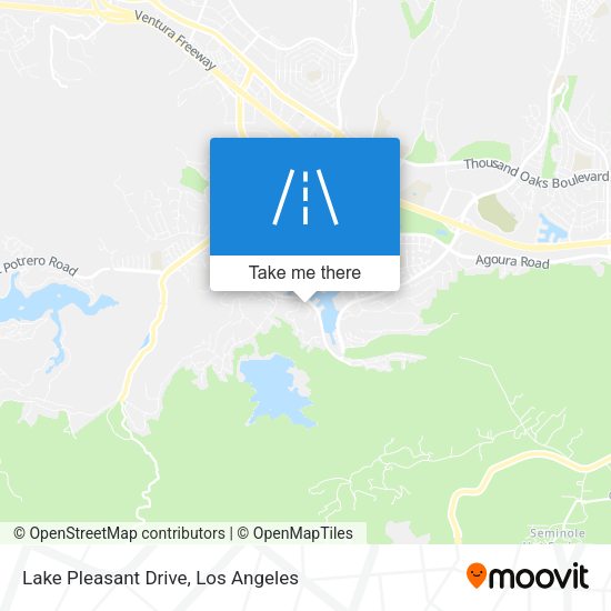 Mapa de Lake Pleasant Drive