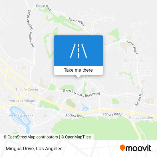 Mingus Drive map