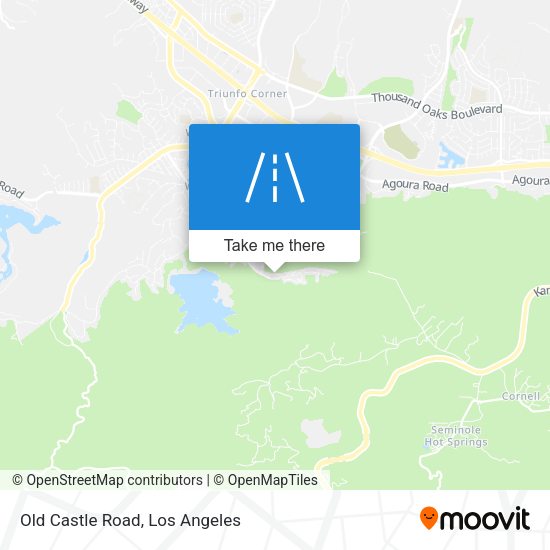 Mapa de Old Castle Road