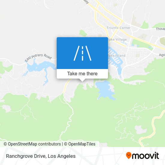 Ranchgrove Drive map