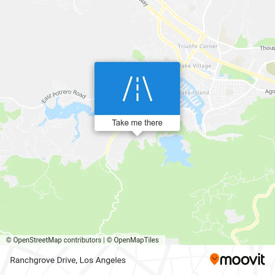 Ranchgrove Drive map