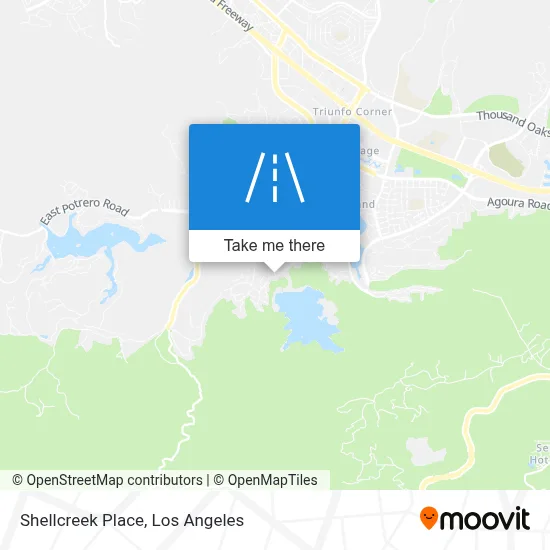 Shellcreek Place map