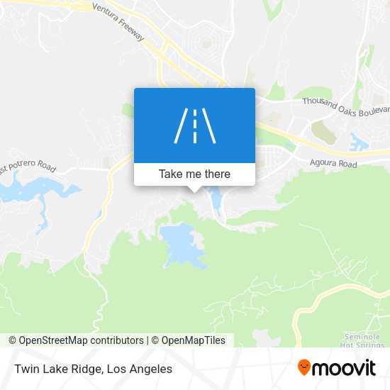 Mapa de Twin Lake Ridge