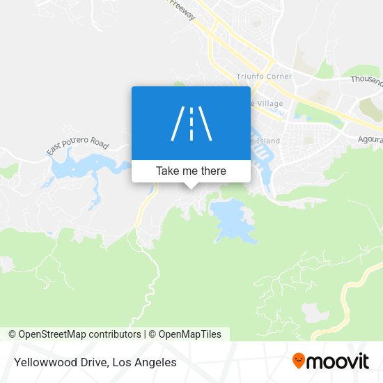 Yellowwood Drive map