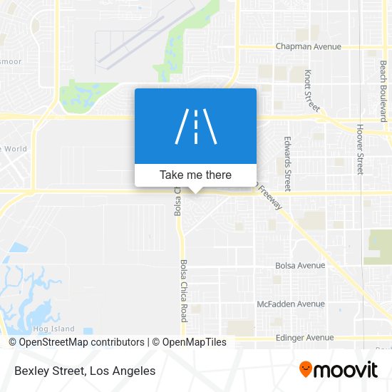 Mapa de Bexley Street