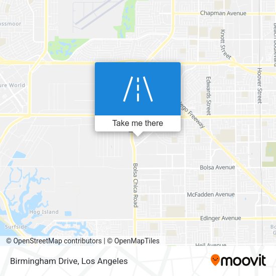 Birmingham Drive map