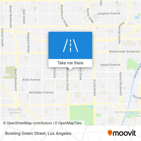 Bowling Green Street map