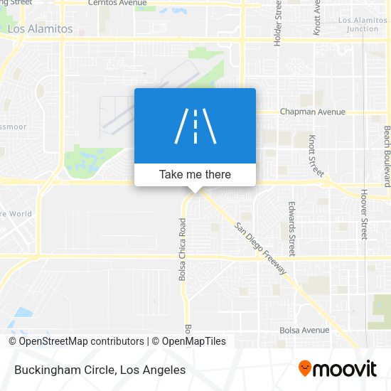 Buckingham Circle map