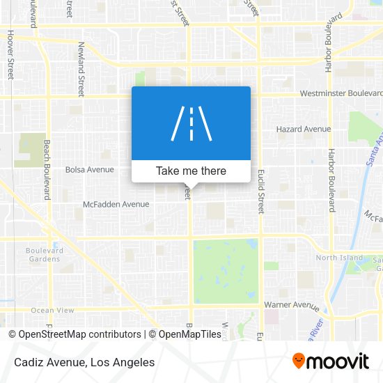 Mapa de Cadiz Avenue