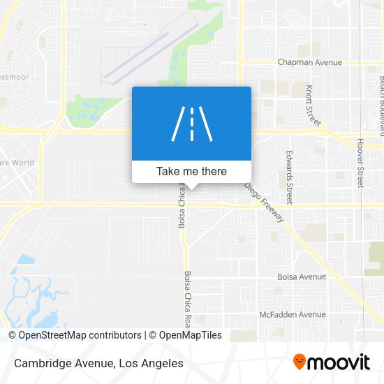 Cambridge Avenue map
