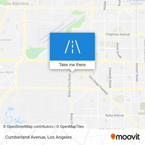Cumberland Avenue map