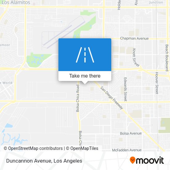 Duncannon Avenue map