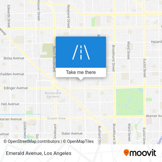 Mapa de Emerald Avenue