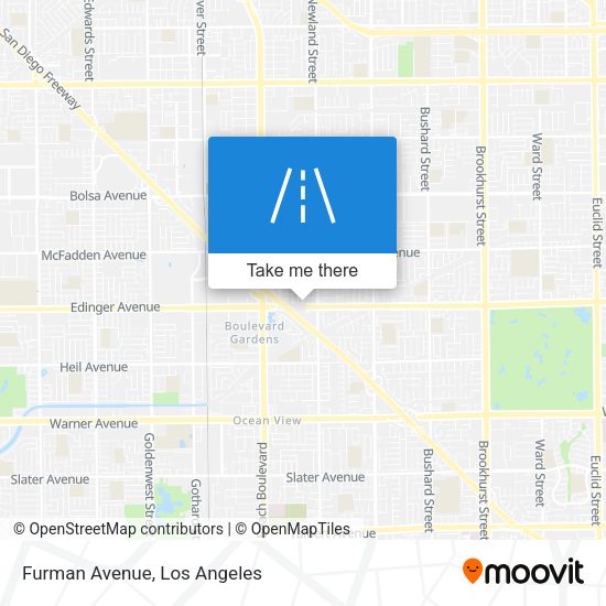 Mapa de Furman Avenue