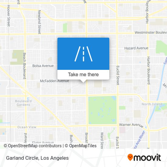 Mapa de Garland Circle