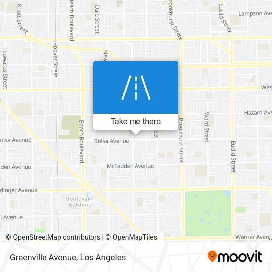 Greenville Avenue map