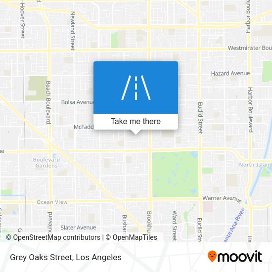Mapa de Grey Oaks Street