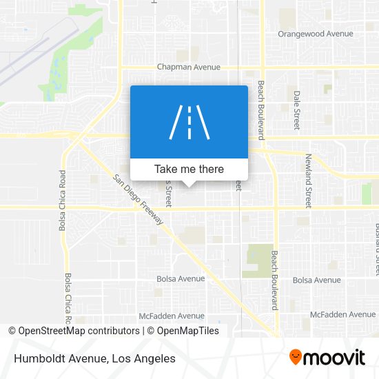 Humboldt Avenue map