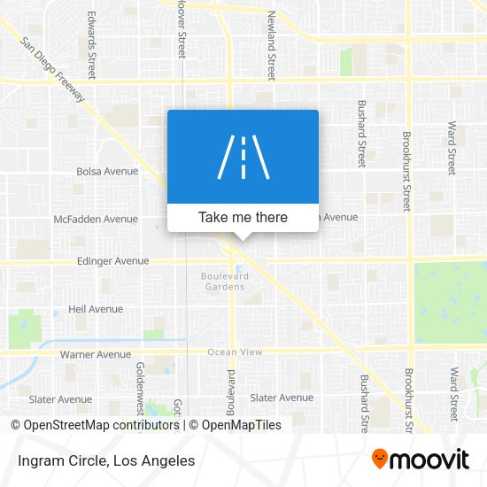 Mapa de Ingram Circle