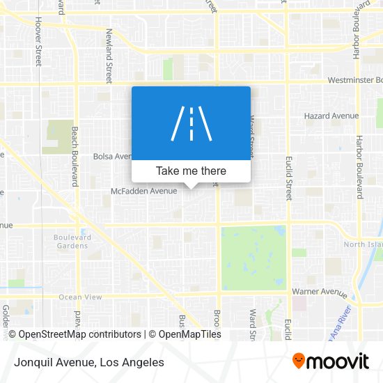 Mapa de Jonquil Avenue