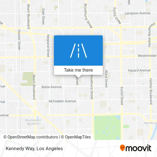 Kennedy Way map
