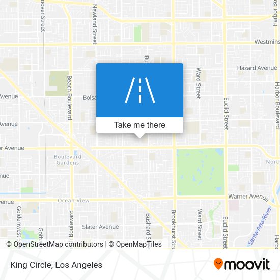 Mapa de King Circle