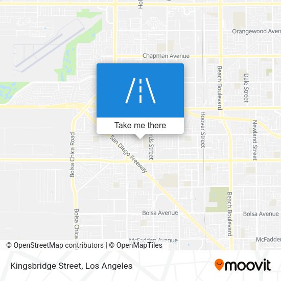 Kingsbridge Street map