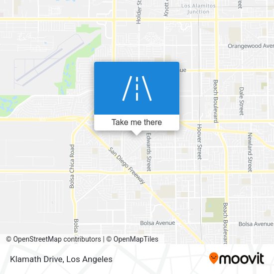 Mapa de Klamath Drive