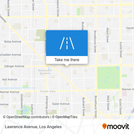 Mapa de Lawrence Avenue