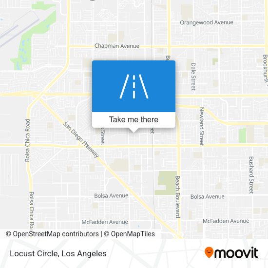 Mapa de Locust Circle