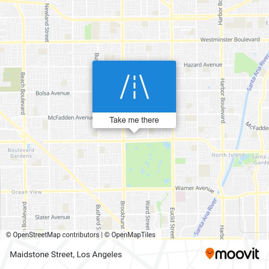 Maidstone Street map