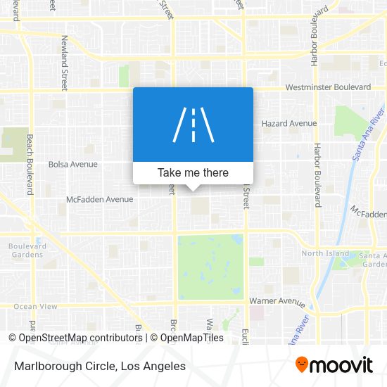 Marlborough Circle map