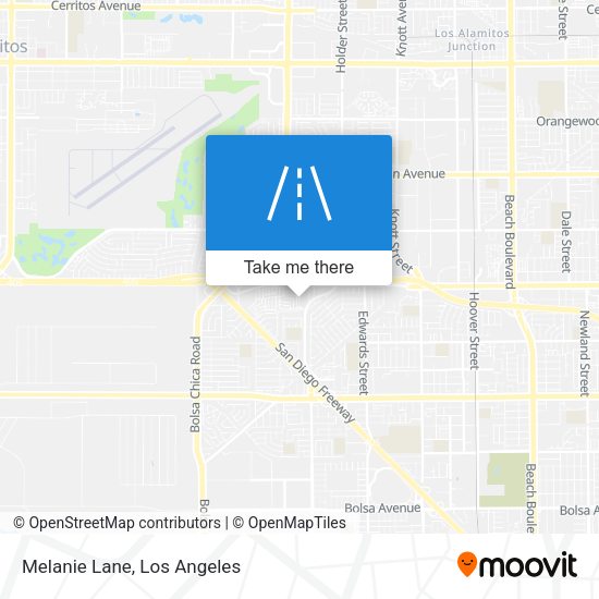 Mapa de Melanie Lane