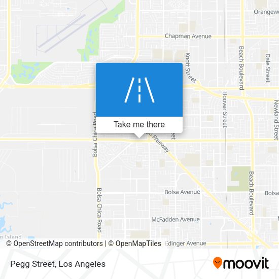 Mapa de Pegg Street
