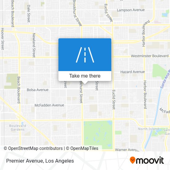Mapa de Premier Avenue