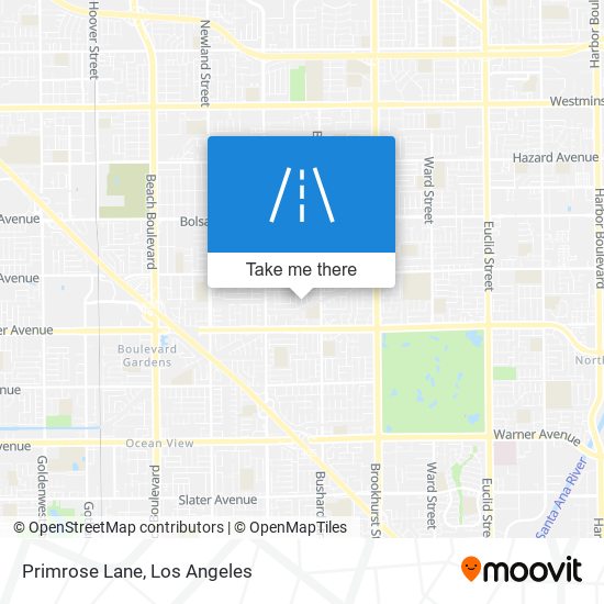 Mapa de Primrose Lane