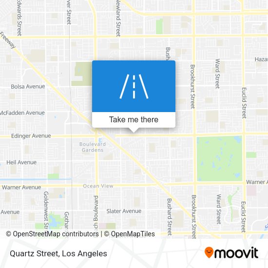 Quartz Street map