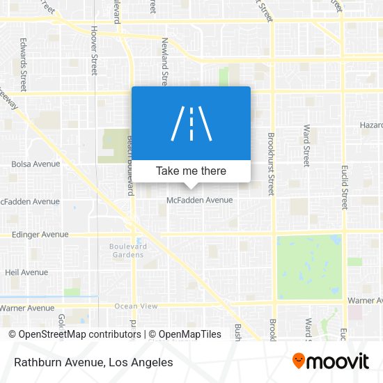 Mapa de Rathburn Avenue