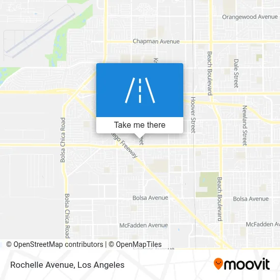 Rochelle Avenue map